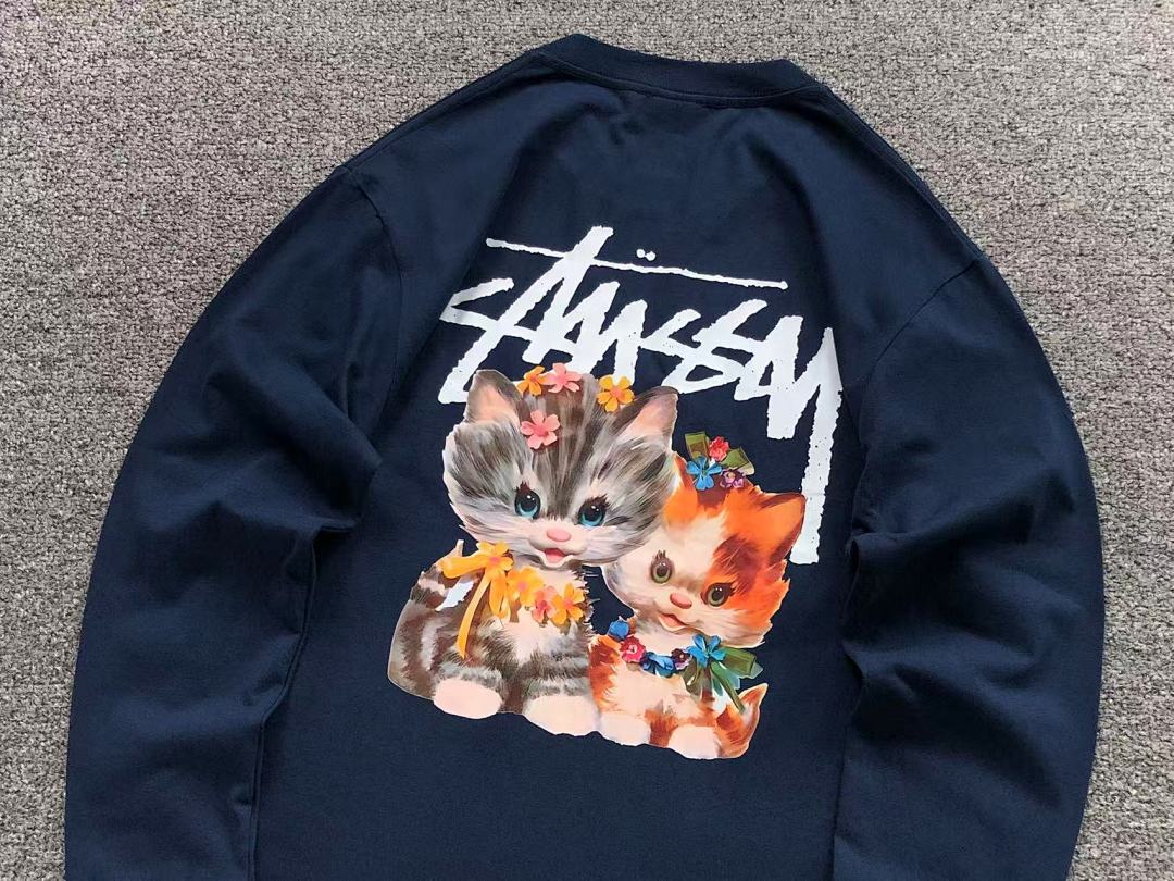 Stussy 158 STUSSY LONG SLEEVED 22041323001 (Im 170Cm 60Kg I Wear Size M In The Phot) - Image 14
