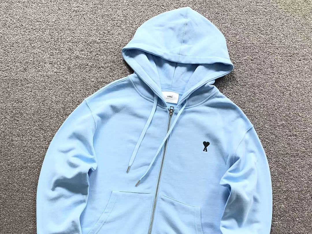 AMI 178 AMI HOODIE 32072904125 (Im 170Cm 60Kg I Wear Size M In The Phot) - Image 11