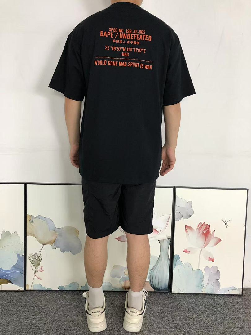 Bape 78 BAPE UNDEFEATED T-SHIRT 4204132198 (Im 170Cm 60Kg I Wear Size L In The Phot) - Image 4