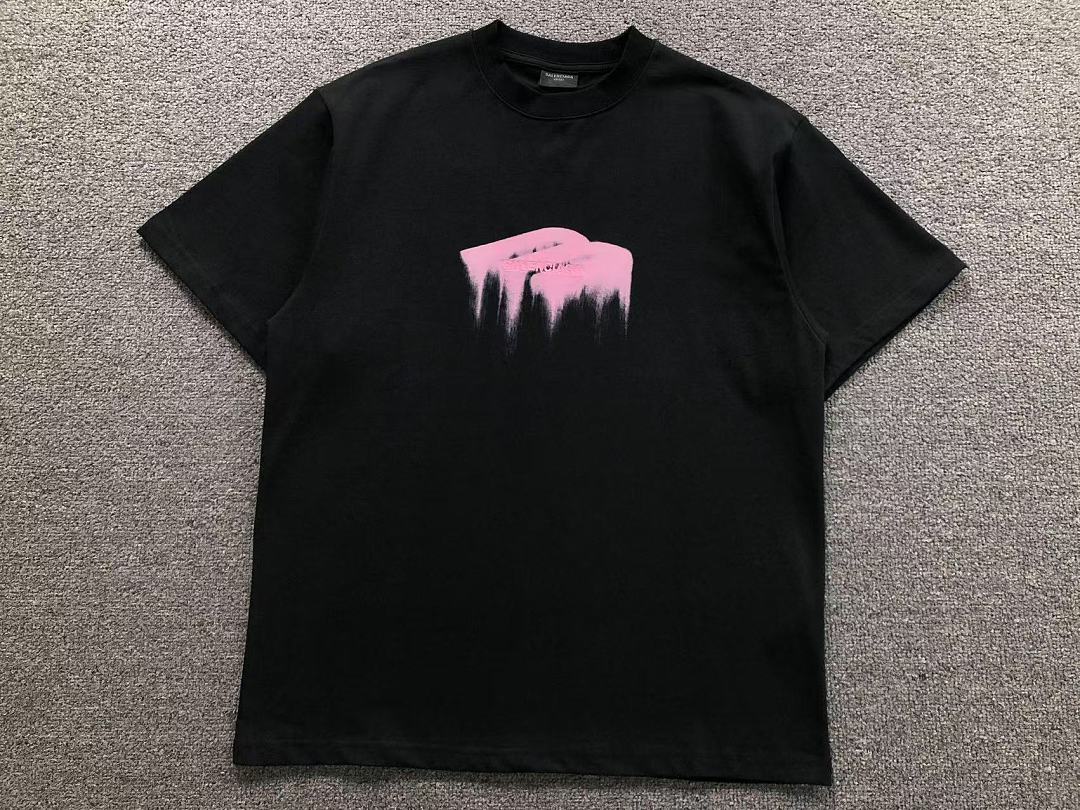 Balenciaga 118 B⭐L⭐⭐⭐IA⭐A T-SHIRT 42050406156 (Im 170Cm 60Kg I Wear Size 1 In The Phot) - Image 5