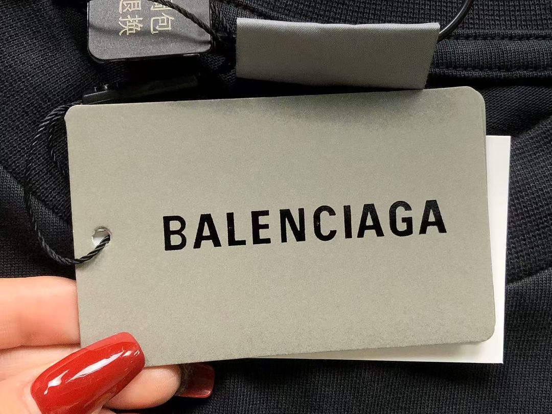Balenciaga 139 B⭐L⭐⭐⭐IA⭐A T-SHIRT 42062006163 (Im 170Cm 60Kg I Wear Size XS In The Phot) - Image 14