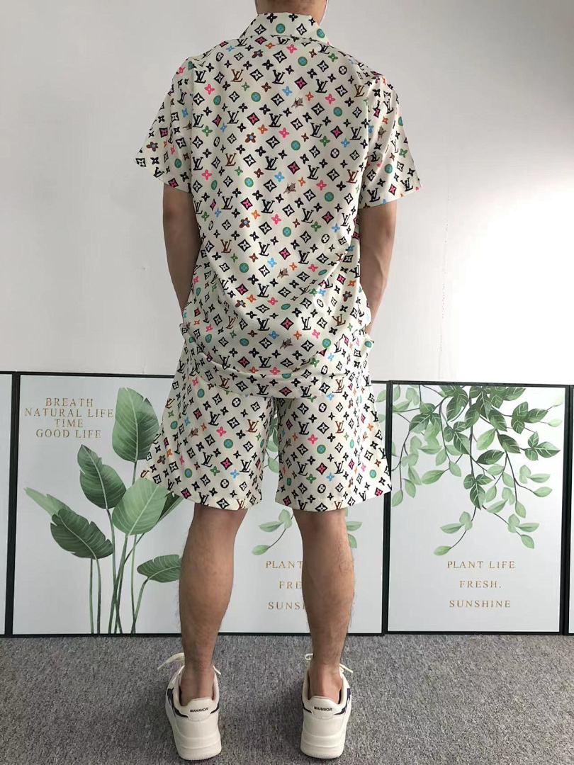 Louis Vuitton SHORTS95 L⭐ SHIRT SHORTS 111201539 (Im 170Cm 55Kg I Wear Size L In The Phot) - Image 5