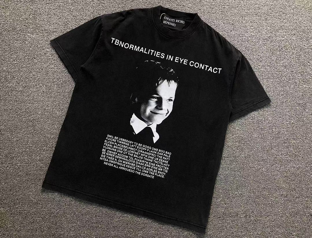 Chanel 95 ENFANTS RICHES DEPRIMES T-SHIRT 5122420162 (Im 170Cm 60Kg I Wear Size S In The Phot) - Image 6