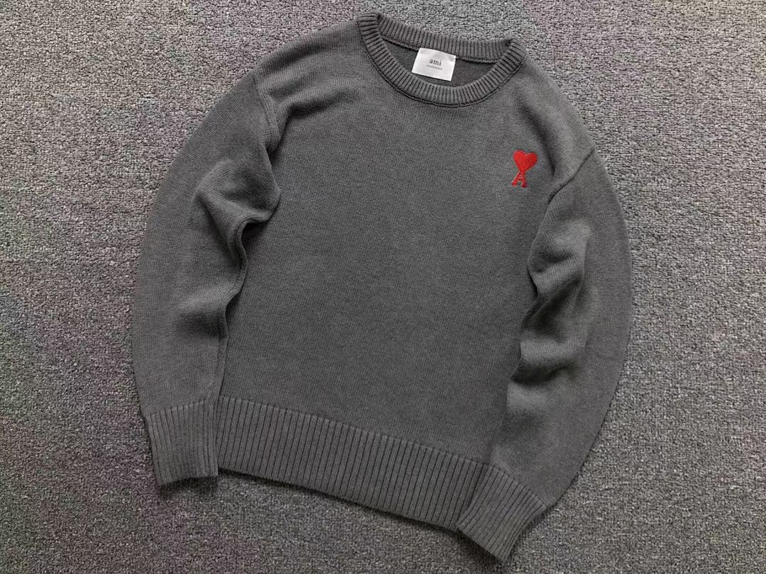 AMI 158 AMI SWEATER 21101009125 (Im 170Cm 60Kg I Wear Size M In The Phot) - Image 15