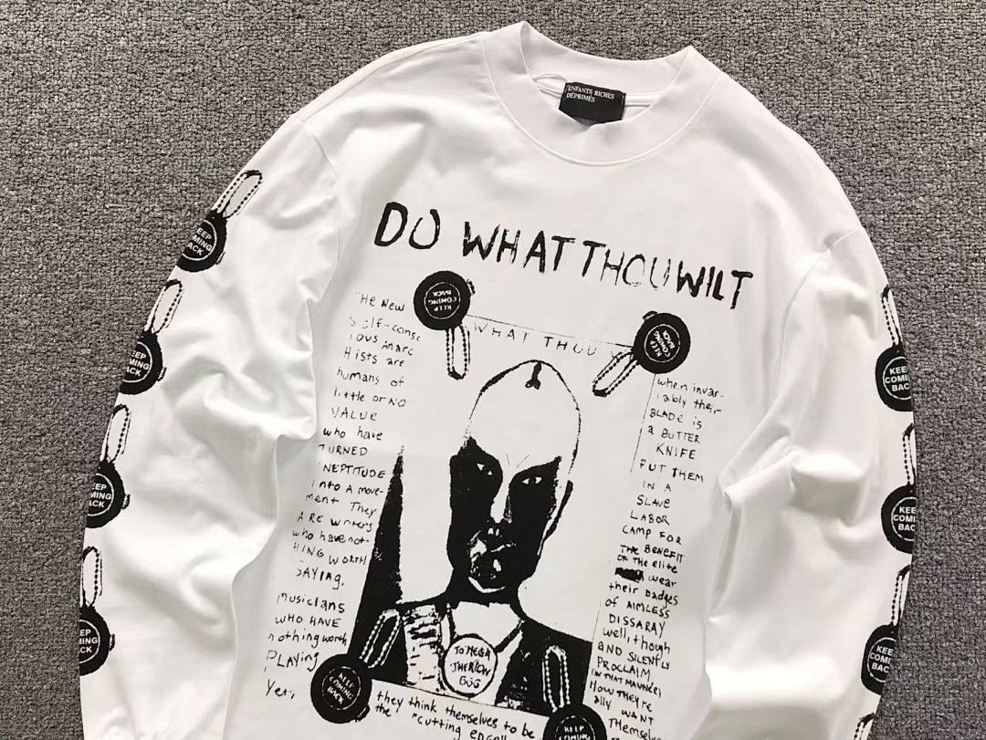 Chanel 88 ENFANTS RICHES DEPRIMES LONG SLEEVED 580826117 (Im 170Cm 60Kg I Wear Size S In The Phot) - Image 7