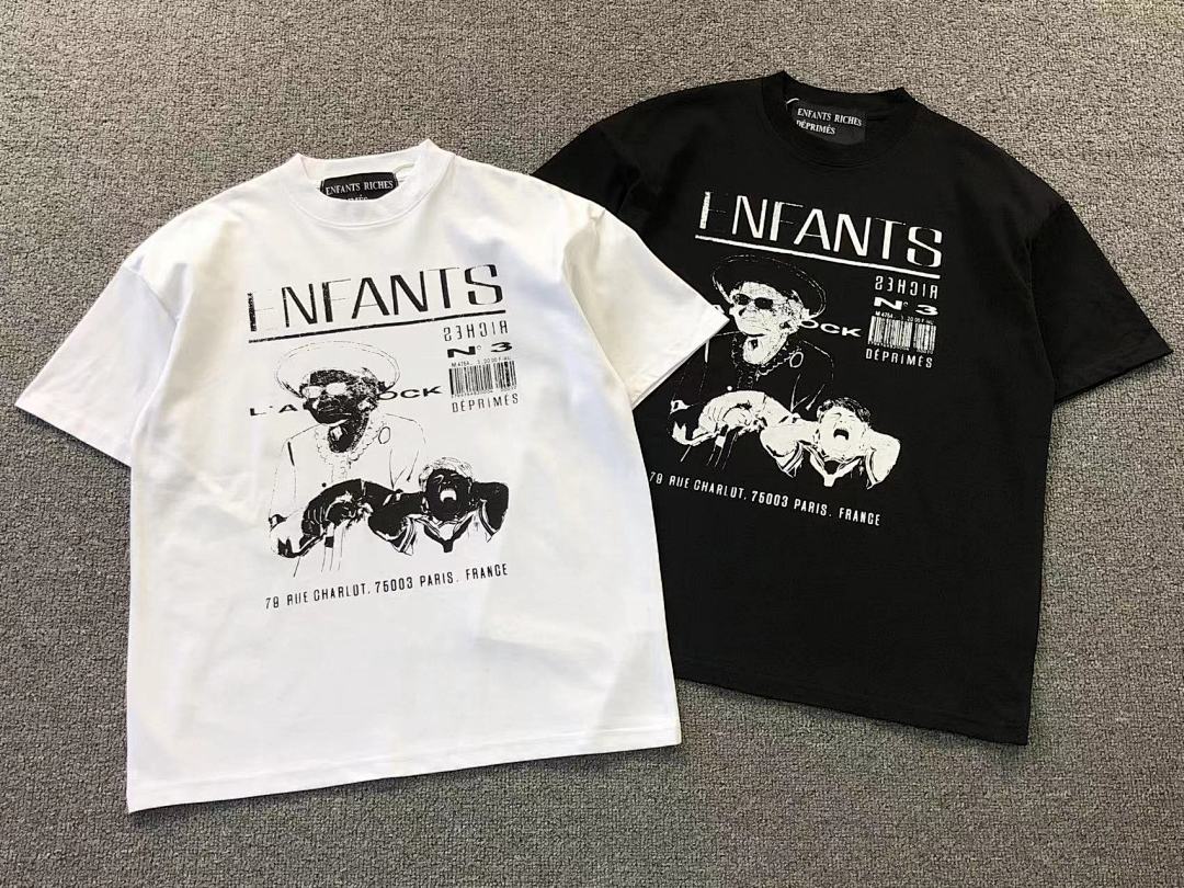Chanel 88 ENFANTS RICHES DEPRIMES T-SHIRT 5122416162 (Im 170Cm 60Kg I Wear Size M In The Phot) - Image 5