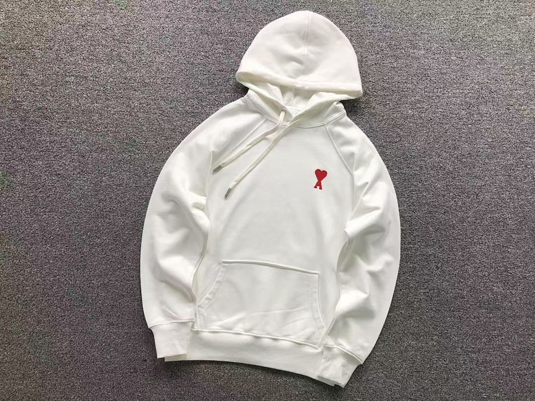 AMI 158 AMI HOODIE 3201081217 (Im 170Cm 60Kg I Wear Size M In The Phot) - Image 8
