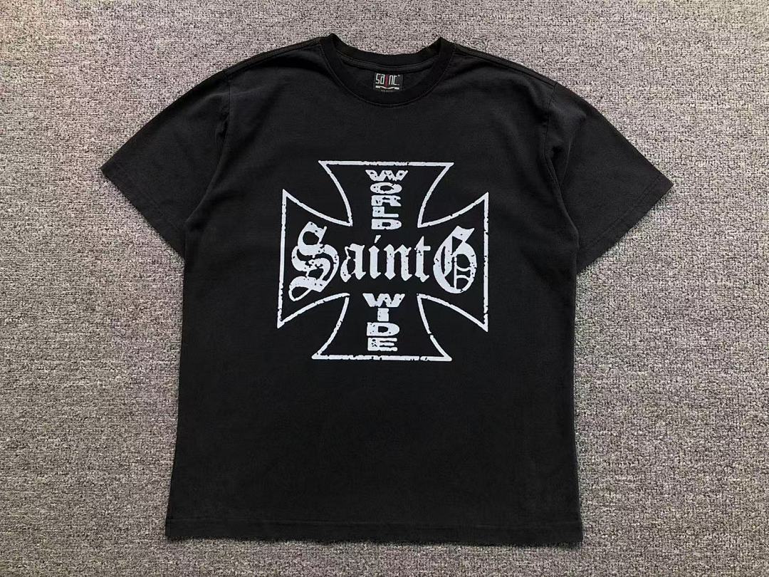 Chanel 115 SAINT MICHAEL T-SHIRT 4104120477 (Im 170Cm 60Kg I Wear Size S In The Phot) - Image 5