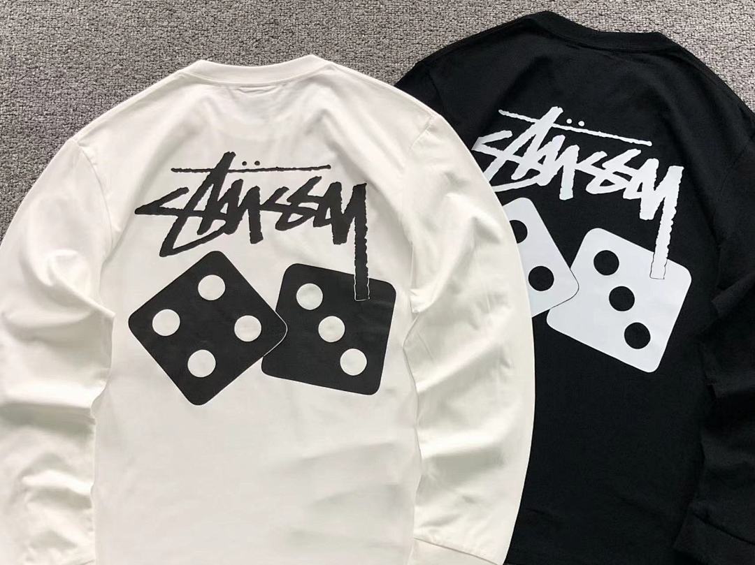 Stussy 95 STUSSY LONG SLEEVED 582002123 (Im 170Cm 60Kg I Wear Size M In The Phot) - Image 6