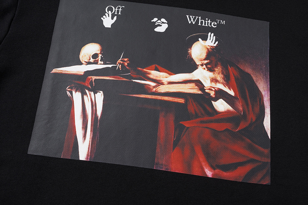 Off-White 129 OFF-WHITE (WHITE HOODIE) - Image 6