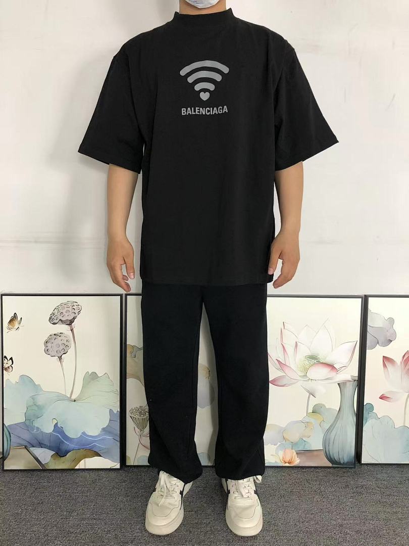 Balenciaga 118 B⭐L⭐⭐⭐IA⭐A T-SHIRT 42032404163 (Im 170Cm 60Kg I Wear Size XS In The Phot) - Image 3
