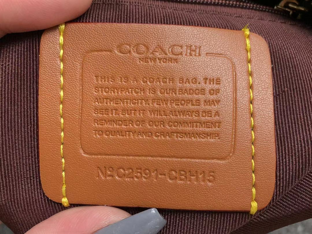 Coach 195 C⭐A⭐H BAG 4105201275 (Long 21CM* Wide 8CM* High 15CM) - Image 31