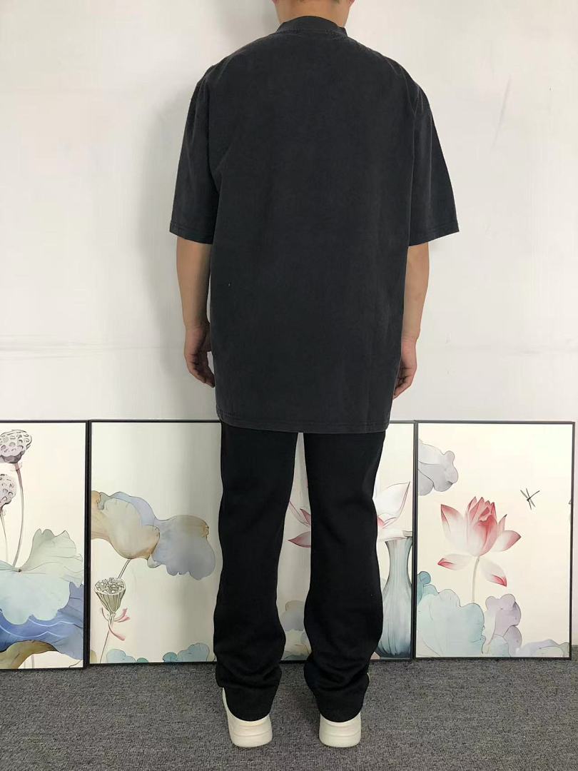 Balenciaga 128 B⭐L⭐⭐⭐IA⭐A T-SHIRT 3110171321 (Im 170Cm 60Kg I Wear Size M In The Phot) - Image 4