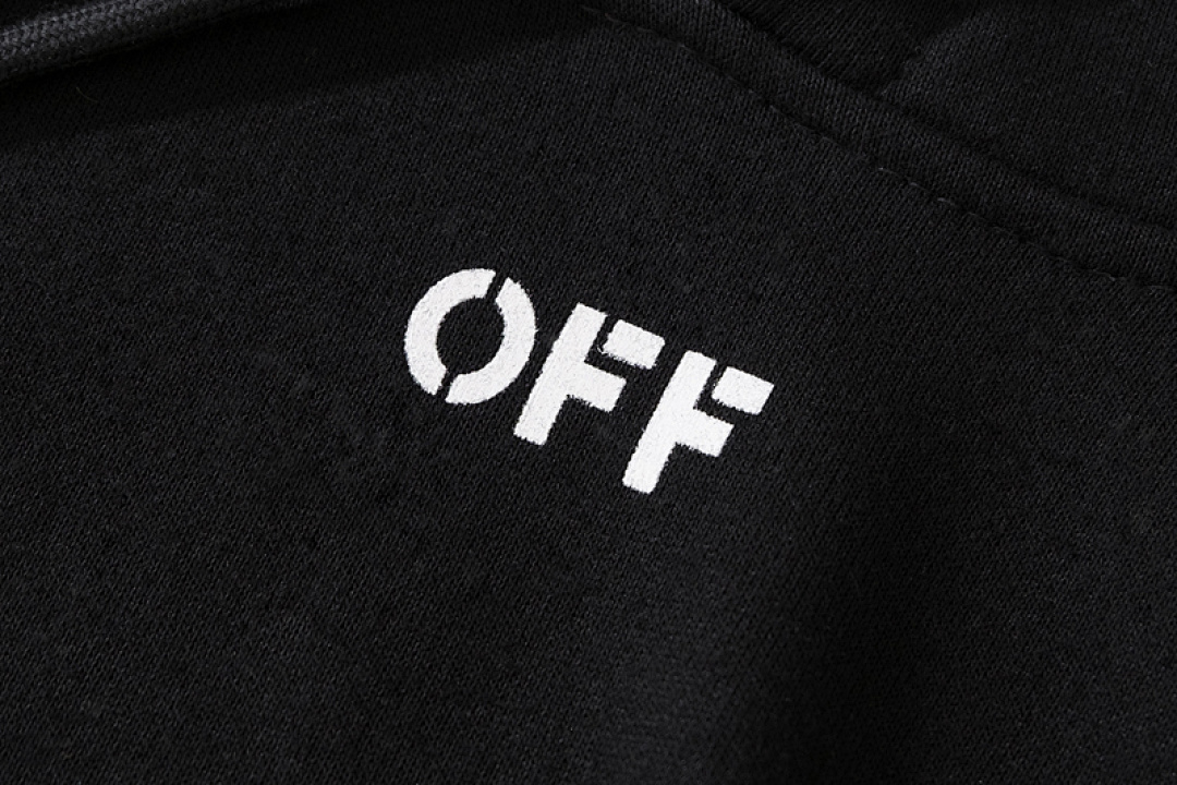 Off-White 109 OFF-WHITE (WHITE HOODIE) - Image 7
