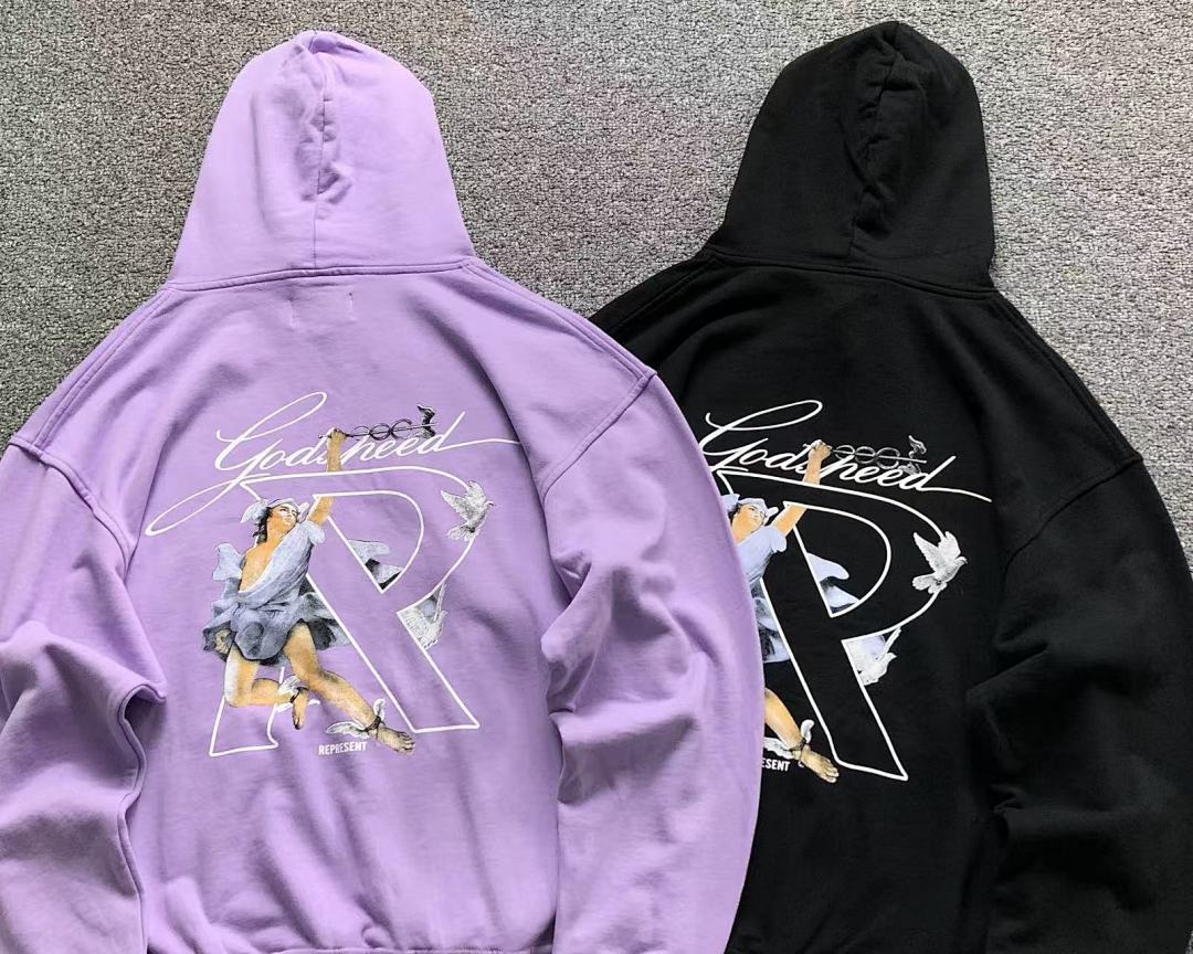 Represent 135 REPRESENT HOODIE 510030791 (Im 170Cm 60Kg I Wear Size S In The Phot) - Image 6