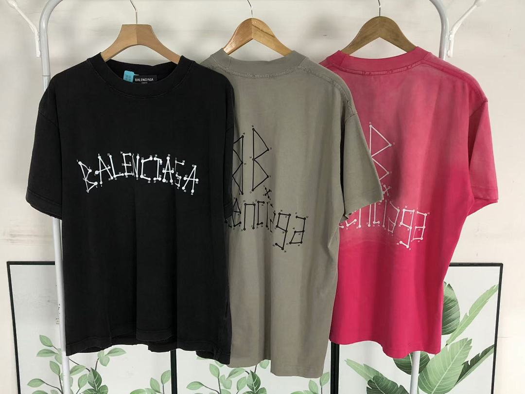 Balenciaga 128 B⭐L⭐⭐⭐IA⭐A T-SHIRT 213041321 (Im 170Cm 55Kg I Wear Size L In The Phot) - Image 32