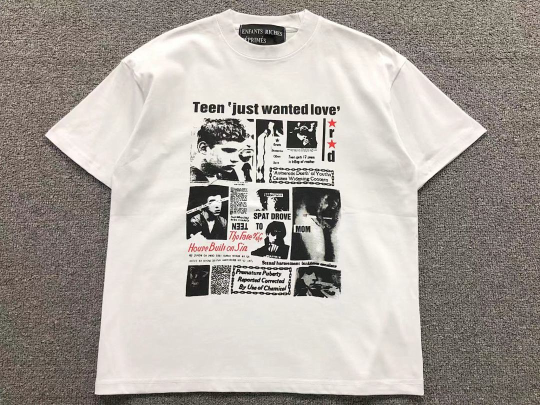 Chanel 88 ENFANTS RICHES DEPRIMES T-SHIRT 5211709162 (Im 170Cm 60Kg I Wear Size S In The Phot) - Image 5