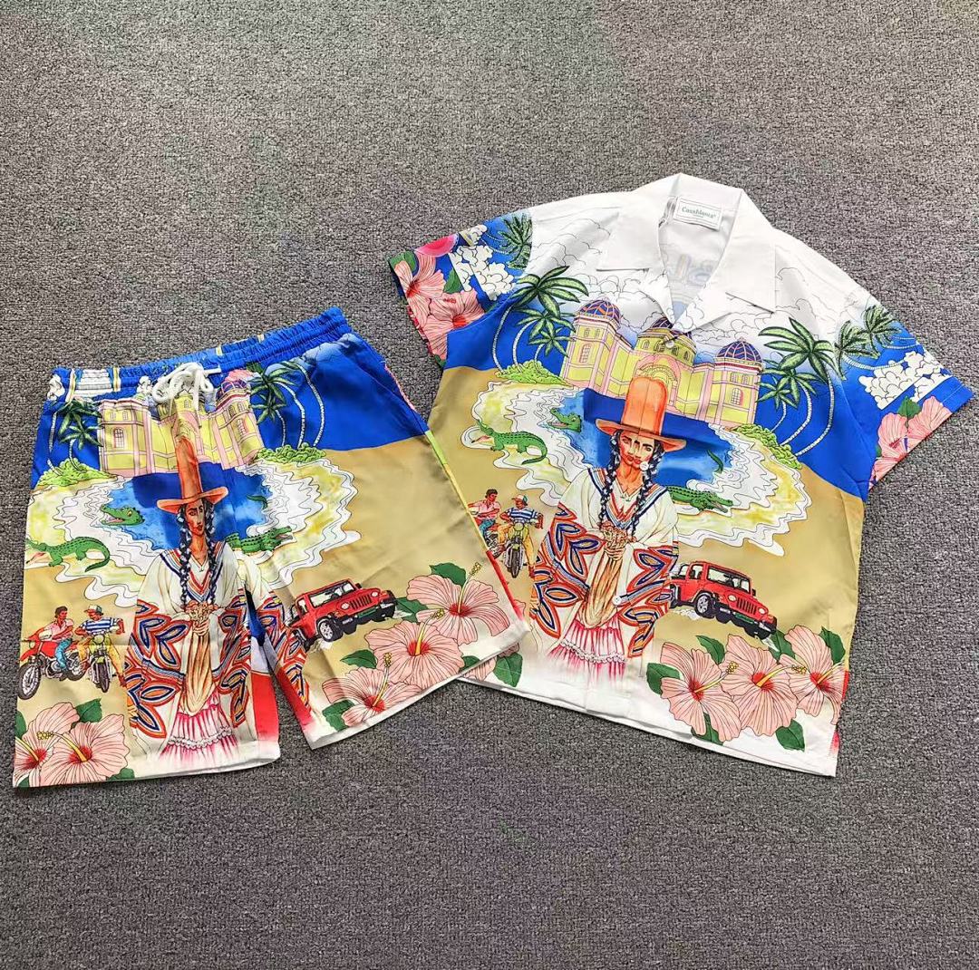 Casablanca SHORTS 95 CASABLANCA SHIRT