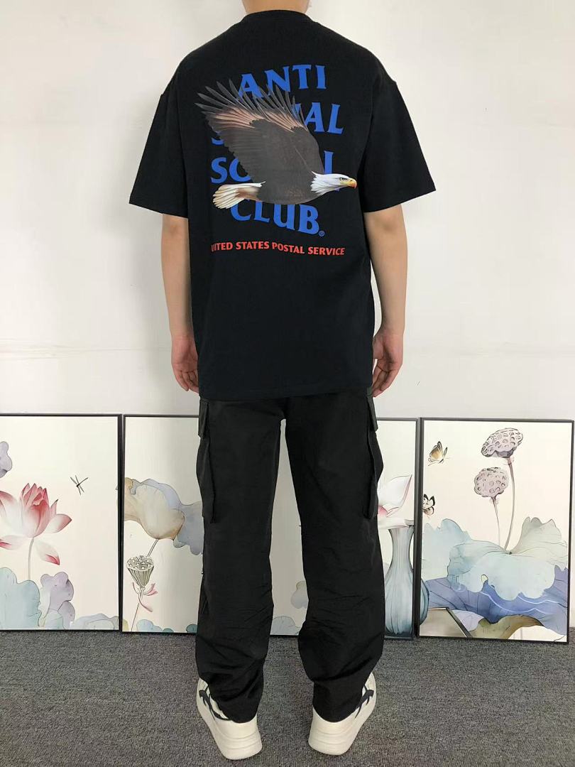 Christian Louboutin 85 ANTI SOCIAL CLUB T-SHIRT 4050130102 (Im 170Cm 60Kg I Wear Size L In The Phot) - Image 4