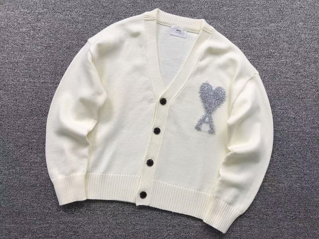 AMI 208 AMI SWEATER 4121702001 (Im 170Cm 57Kg I Wear Size S In The Phot) - Image 10