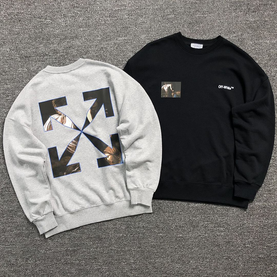 Off-White 136 OFF-WHITE (WHITE HOODIE)