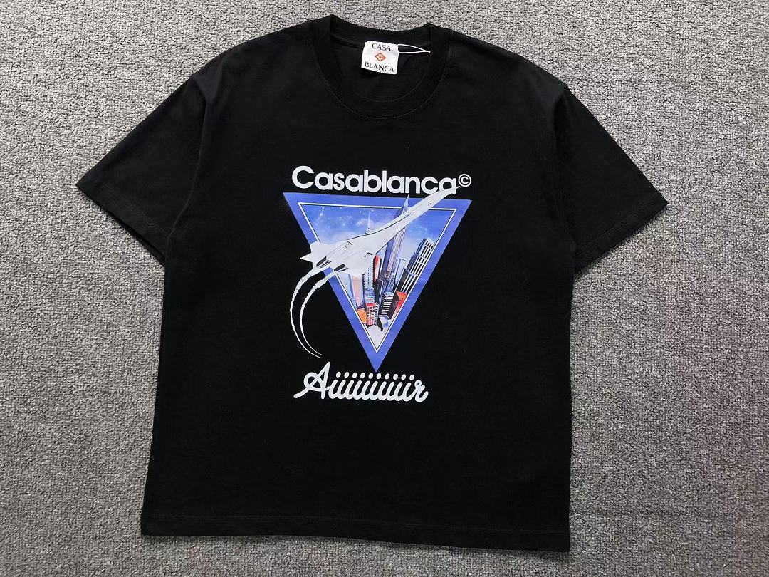 Casablanca 129 CASABLANCA T-SHIRT 3206260111 (Im 170Cm 60Kg I Wear Size S In The Phot) - Image 7