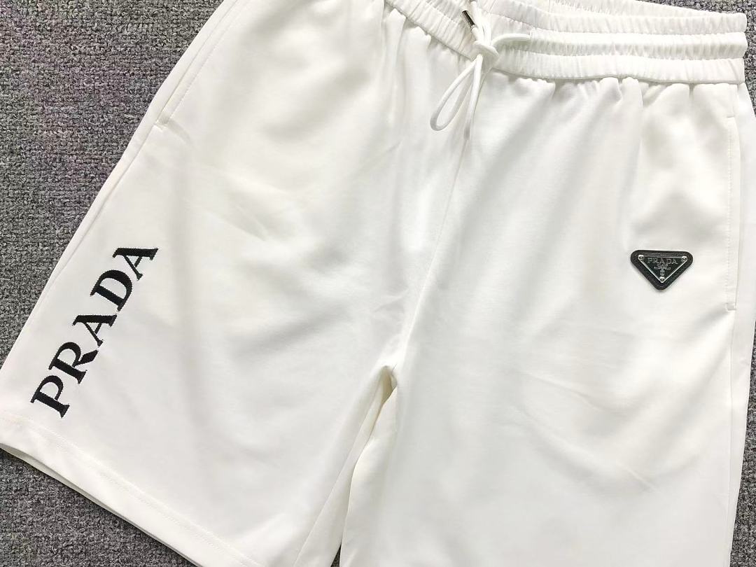 Prada 218 P⭐A⭐A T-SHIRT SHORTS 5241619147 (Im 170Cm 60Kg I Wear Size L In The Phot) - Image 24
