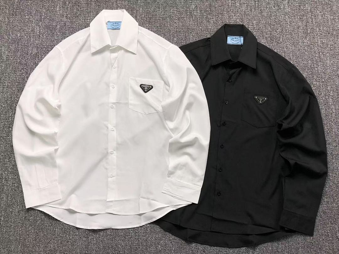 Prada 116 P⭐A⭐A SHIRT 211052539 (Im 170Cm 55Kg I Wear Size L In The Phot) - Image 5