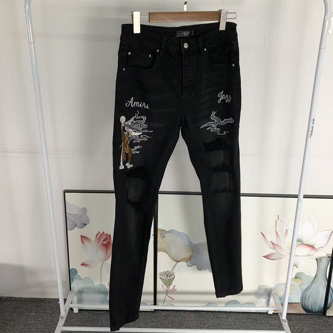 AMIRI 208 AMIRI TROUSERS 4105091217 (Im 170Cm 60Kg I Wear Size 30 In The Phot) - Image 27
