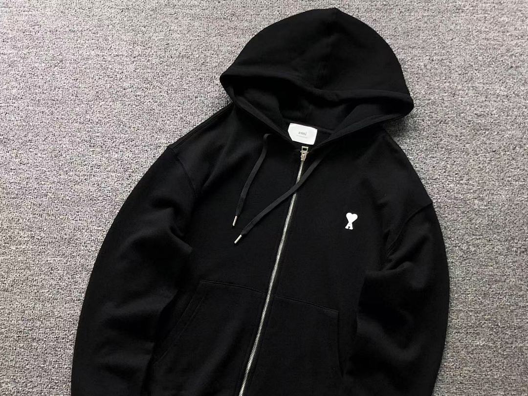 AMI 138 AMI HOODIE 3108210321 (Im 170Cm 60Kg I Wear Size M In The Phot) - Image 9