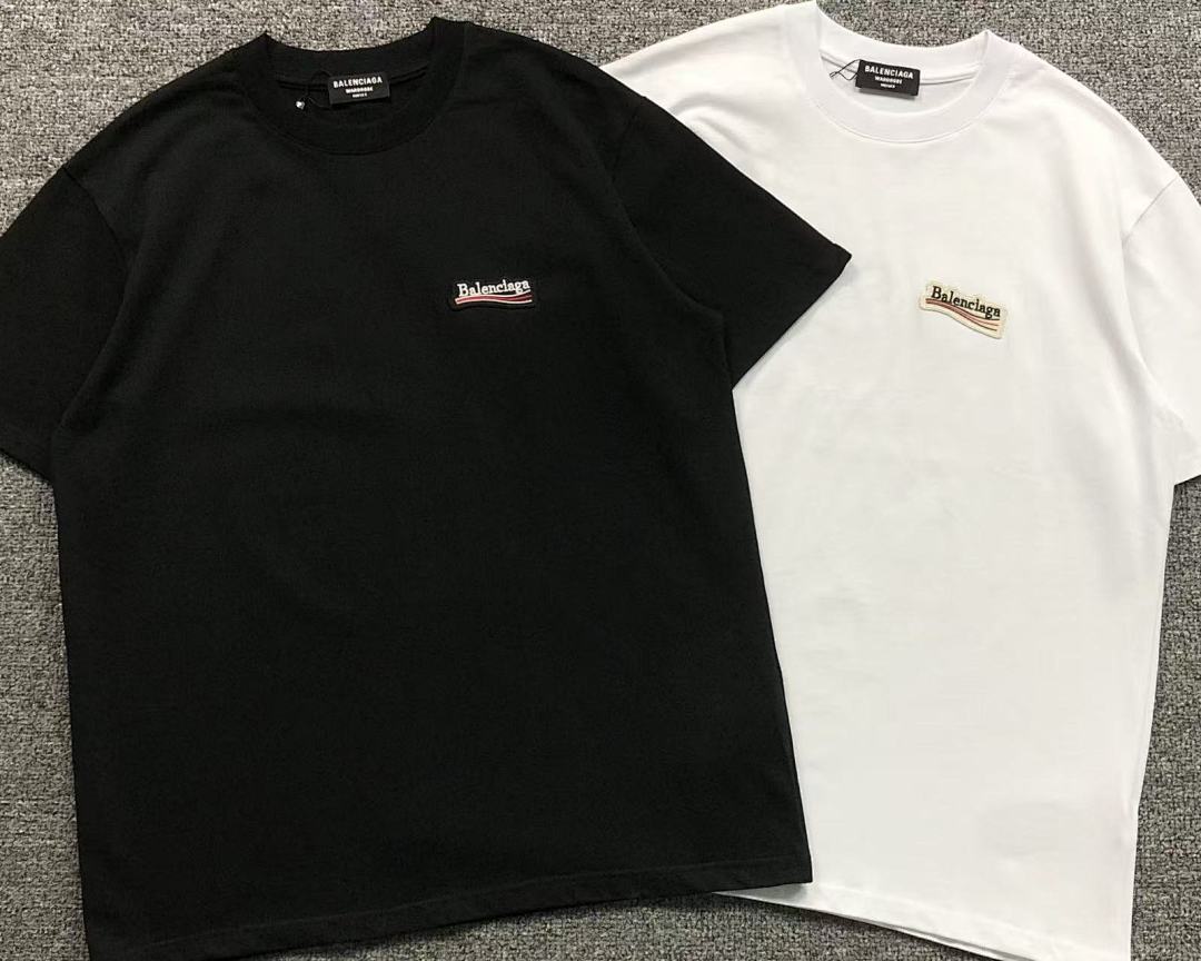 Balenciaga 128 B⭐L⭐⭐⭐IA⭐A T-SHIRT 3203054721 (Im 170Cm 60Kg I Wear Size M In The Phot) - Image 6