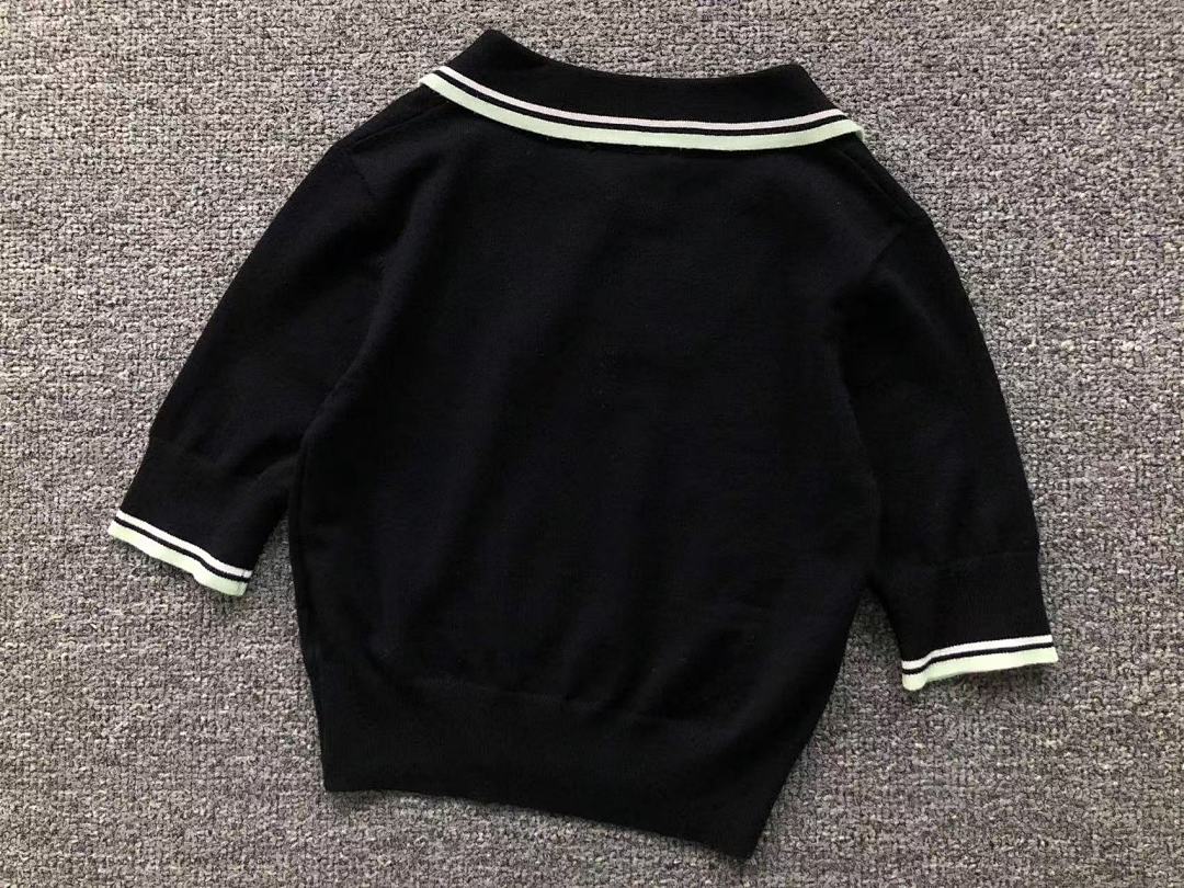 Casablanca 265 CASABLANCA SWEATER FEMAIE STYIE POLO SHORT - Image 10