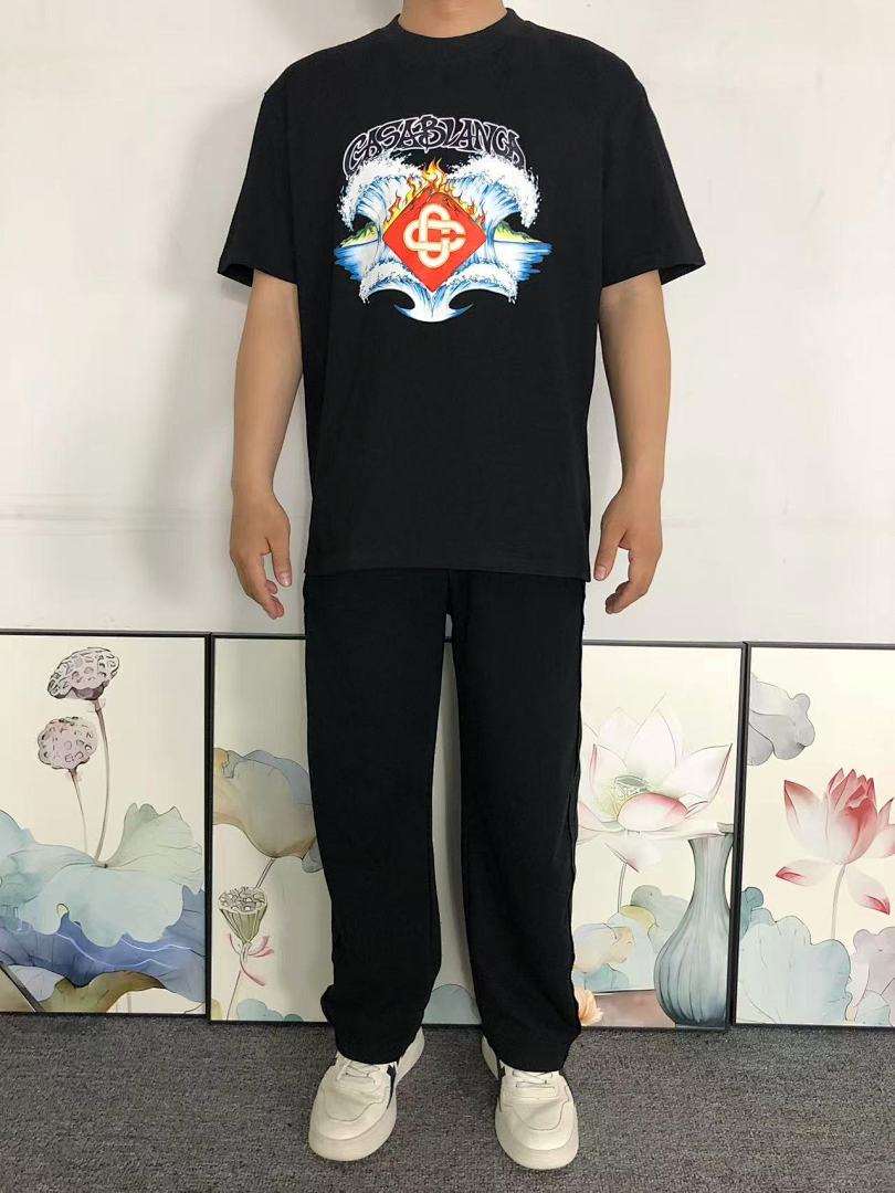 Casablanca 85 CASABLANCA T-SHIRT 123280532 (Im 170Cm 60Kg I Wear Size M In The Phot) - Image 3