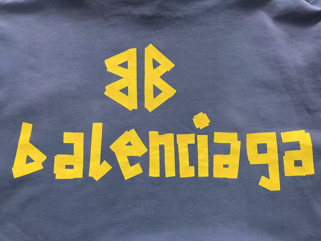 Balenciaga 258 B⭐L⭐⭐⭐IA⭐A HOODIE 3110170721 (Im 170Cm 60Kg I Wear Size M In The Phot) - Image 9