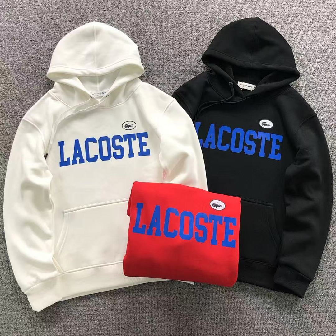 Unbranded 215 LACOSTE HOODIE 2112102001 (Im 170Cm 60Kg I Wear Size M In The Phot)