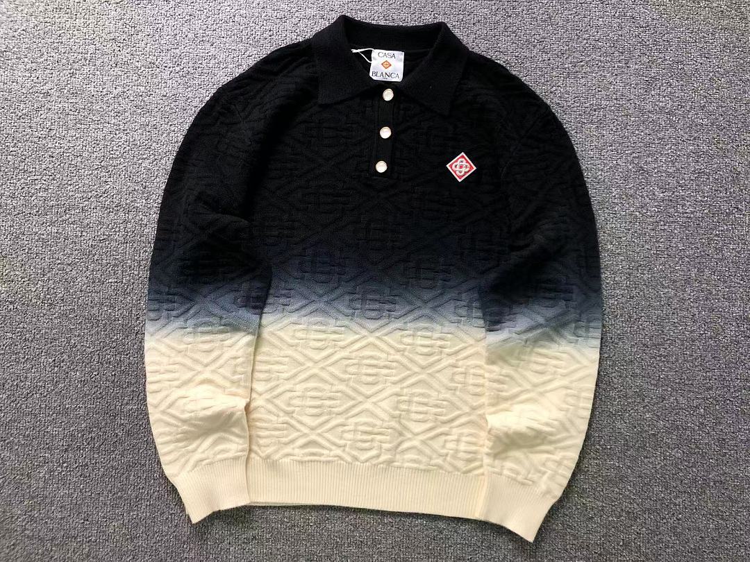 Casablanca 225 CASABLANCA SWEATER 52090208127 (Im 170Cm 60Kg I Wear Size XL In The Phot) - Image 9