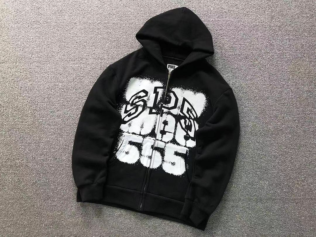 Sp5der 195 SP5DER HOODIE 22081324125 (Im 170Cm 60Kg I Wear Size M In The Phot) - Image 6