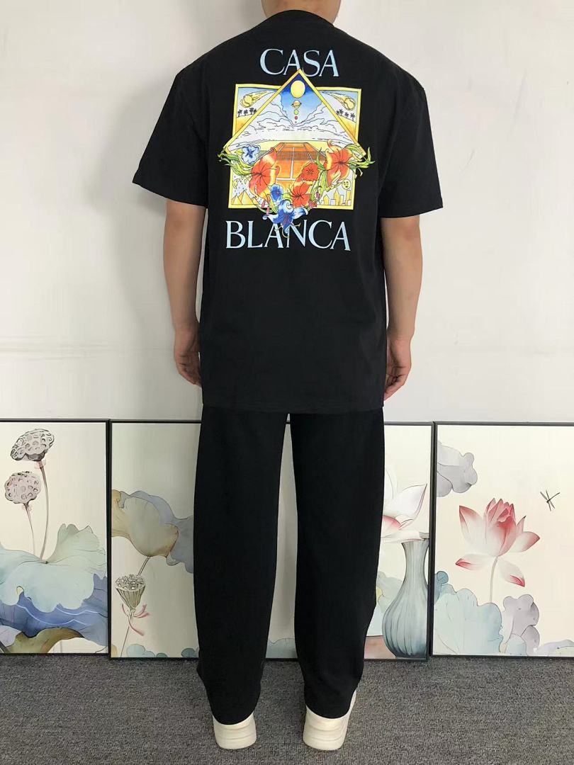 Casablanca 88 CASABLANCA T-SHIRT 123280432 (Im 170Cm 60Kg I Wear Size L In The Phot) - Image 4