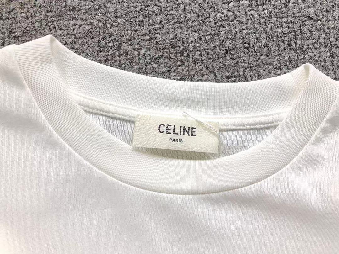 Celine 138 C⭐L⭐⭐E T-SHIRT 22042306001 (Im 170Cm 60Kg I Wear Size M In The Phot) - Image 12