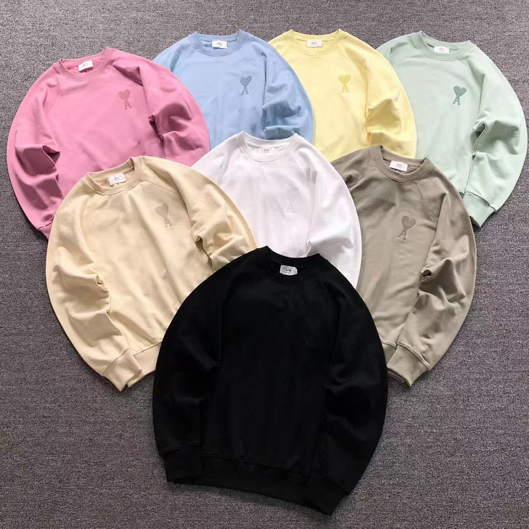 AMI 118 AMI HOODIE 3109110521 (Im 170Cm 60Kg I Wear Size M In The Phot)