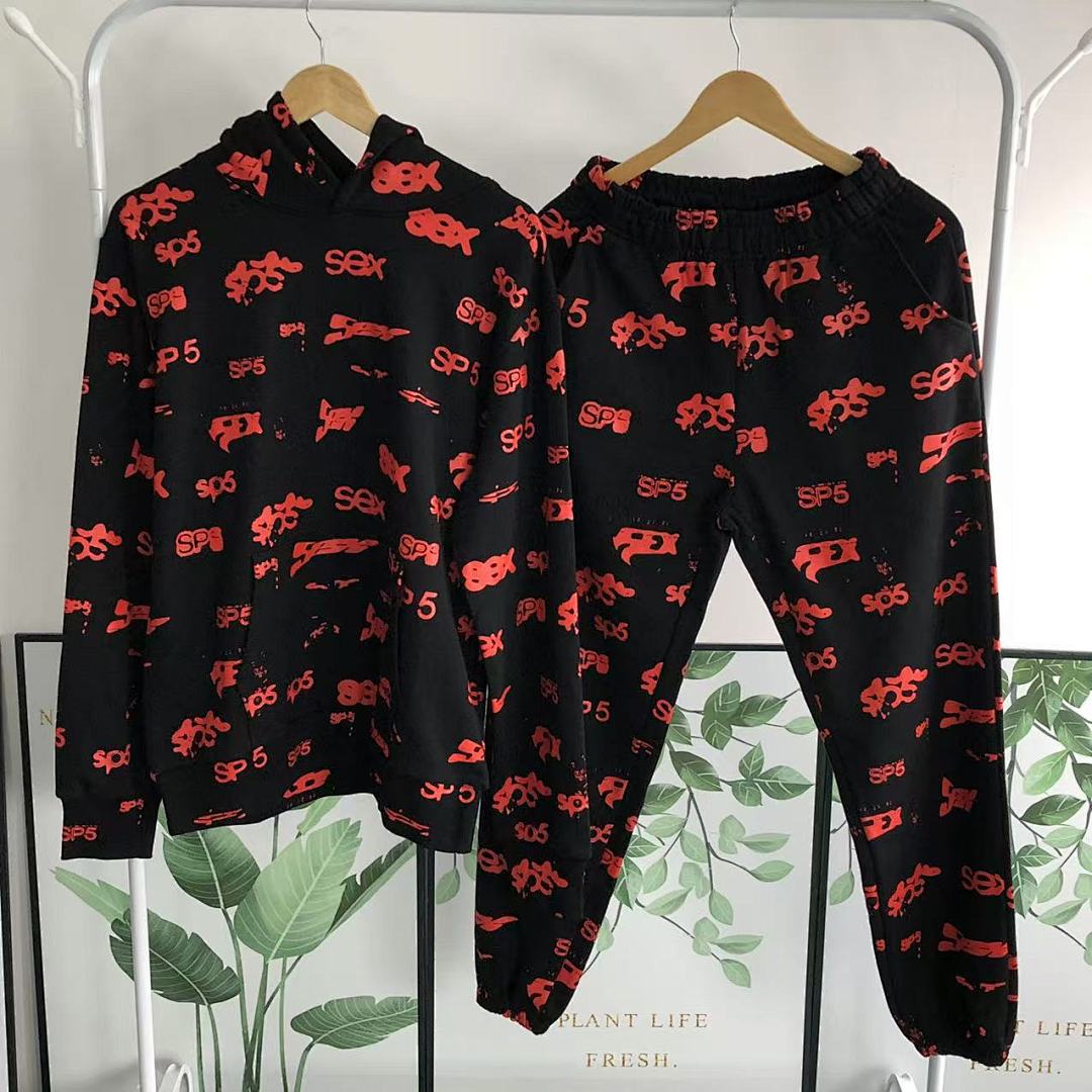 Sp5der TROUSERS SP5DER HOODIE - Image 37