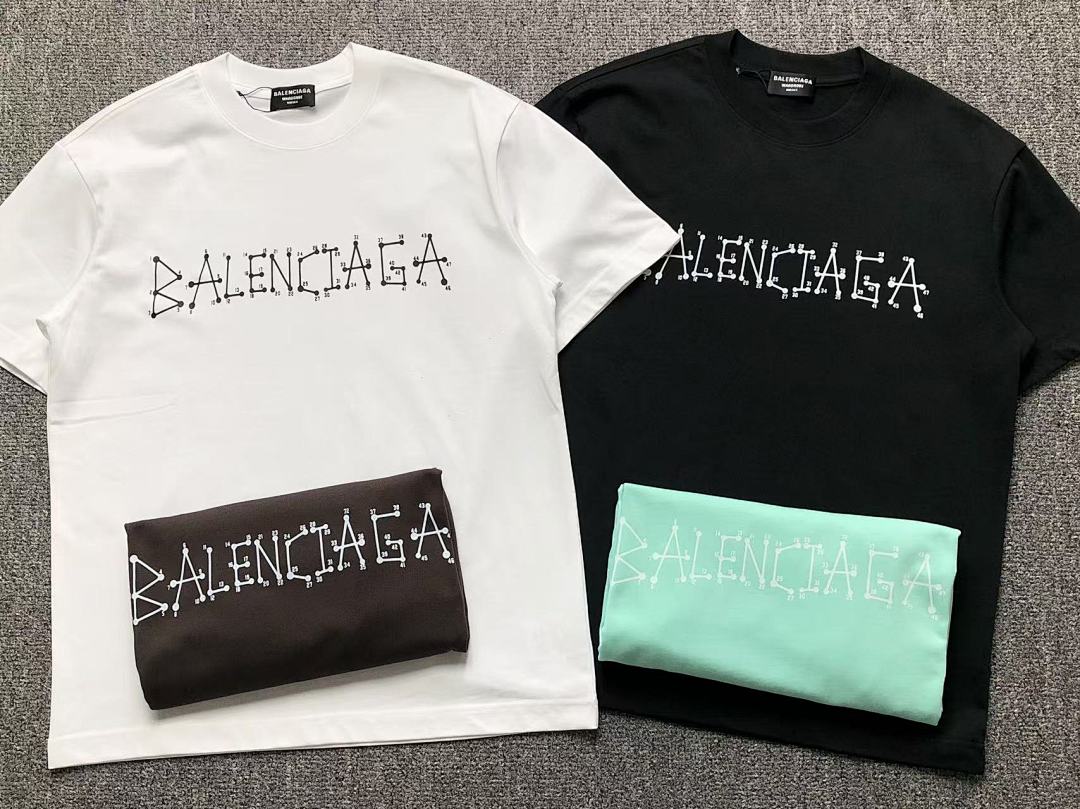 Balenciaga 115 B⭐L⭐⭐⭐IA⭐A T-SHIRT 3102220621 (Im 170Cm 55Kg I Wear Size M In The Phot) - Image 23