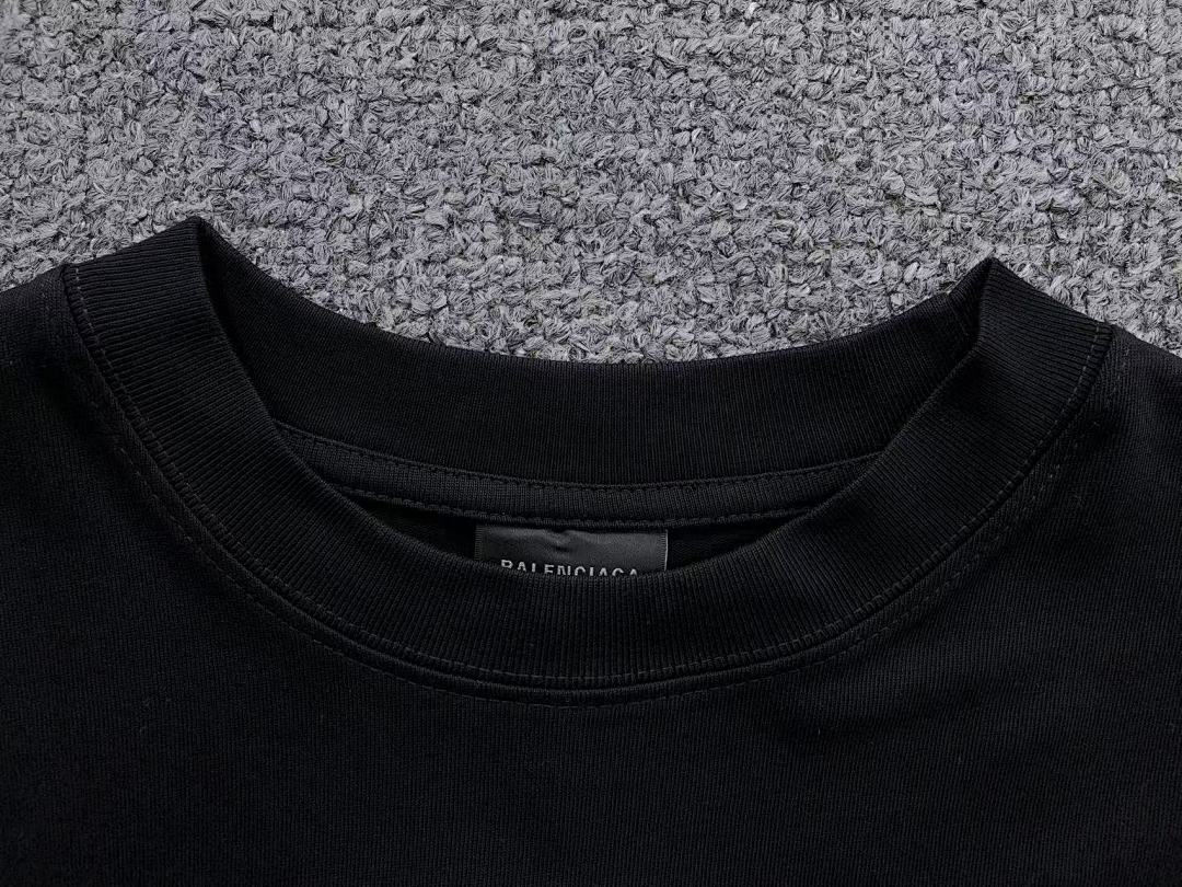 Balenciaga 95 B⭐L⭐⭐⭐IA⭐A T-SHIRT 502170581 (Im 170Cm 57Kg I Wear Size 1 In The Phot) - Image 19