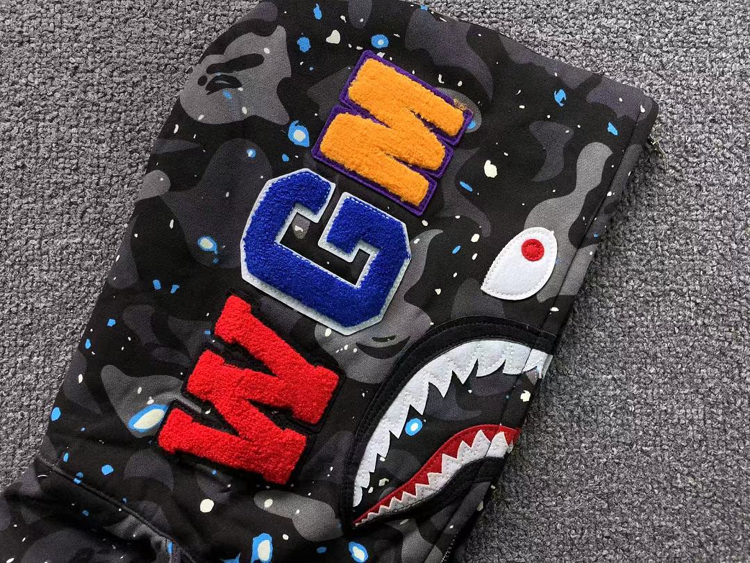 Bape 135 BAPE HOODIE 52070714158 (Im 170Cm 60Kg I Wear Size 3XL In The Phot) - Image 10