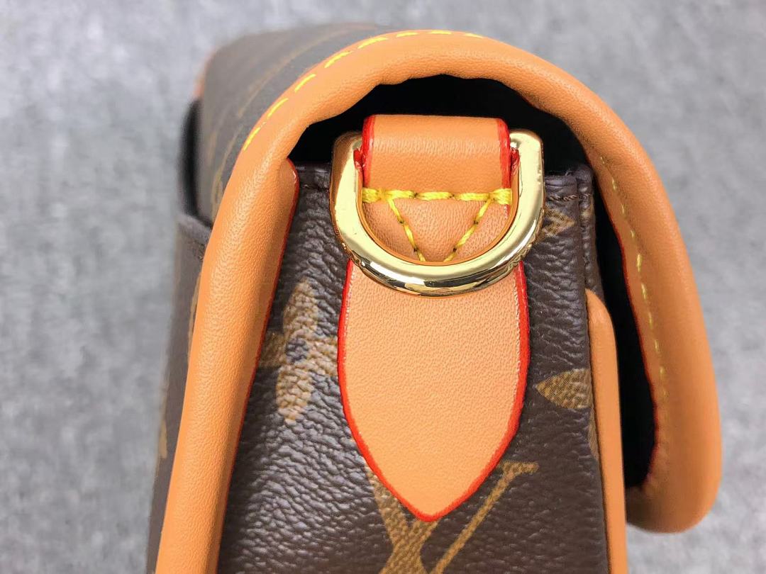 Louis Vuitton 458 L⭐ BAG 412231524 (Long 25CM* Wide 9CM* High 17CM) - Image 18
