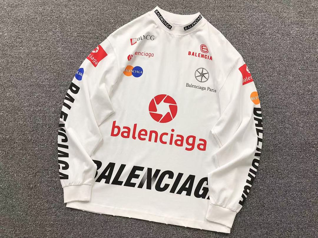 Balenciaga 148 B⭐L⭐⭐⭐IA⭐A LONG SLEEVED 312110817 (Im 170Cm 57Kg I Wear Size XS In The Phot) - Image 7