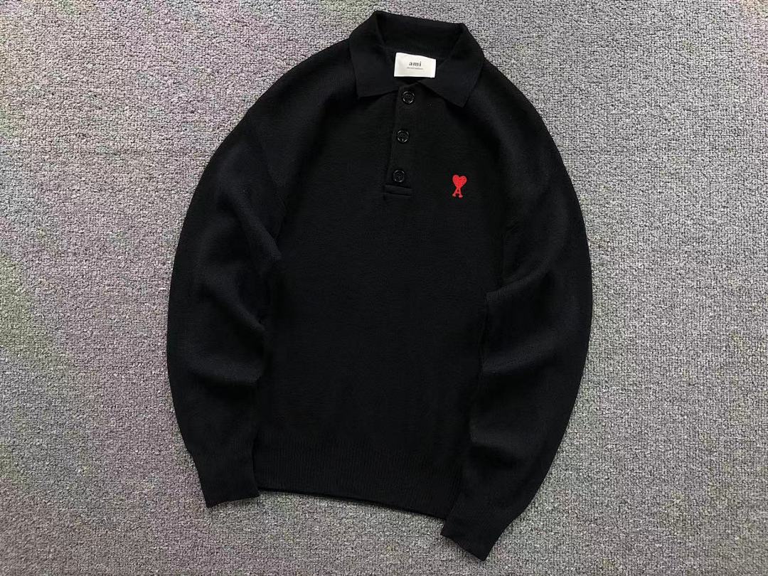 AMI 168 AMI SWEATER 21101112125 (Im 170Cm 60Kg I Wear Size M In The Phot) - Image 9