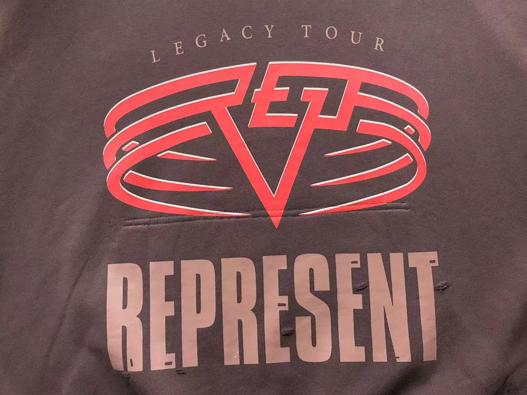 Represent 228 REPRESENT HOODIE 3111150717 (Im 170Cm 60Kg I Wear Size S In The Phot) - Image 9
