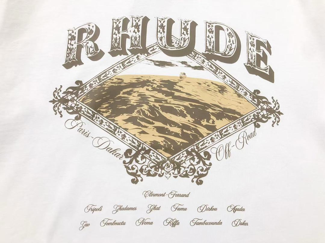 Rhude 105 RHUDE T-SHIRT 3208060517 (Im 170Cm 60Kg I Wear Size S In The Phot) - Image 10