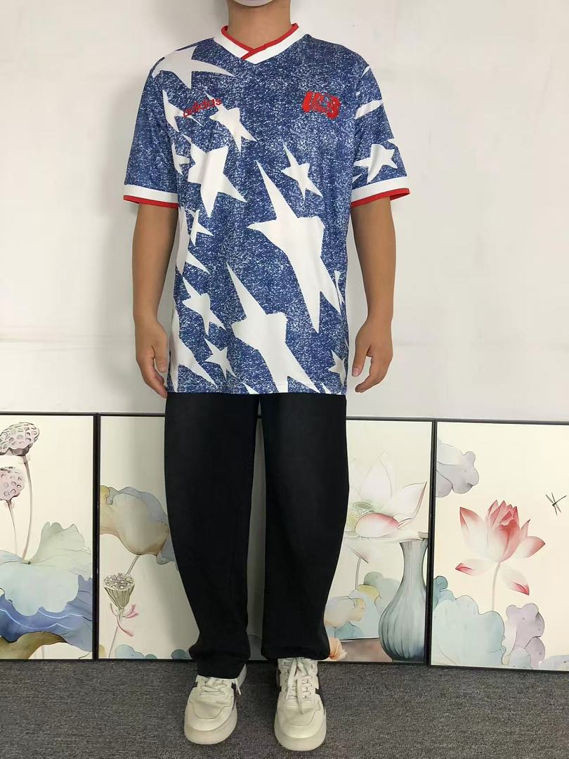 Unbranded 95 FOOTBALL T-SHIRT 1272017002 (Im 170Cm 60Kg I Wear Size M In The Phot) - Image 3